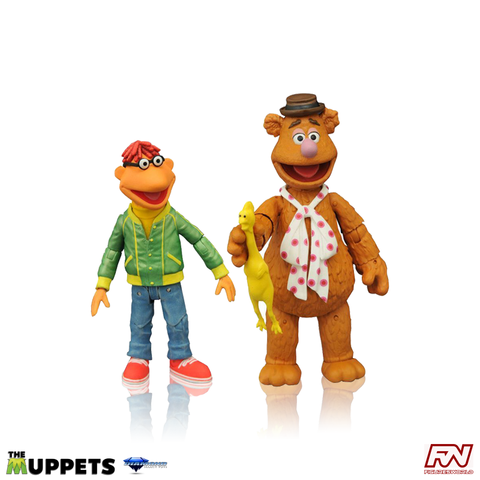 THE MUPPETS SELECT: Series 1 Fozzie & Scooter Action Figure Set