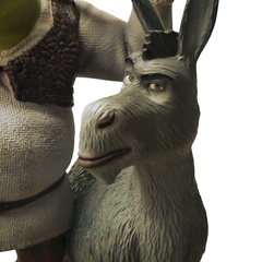 SHREK FOREVER AFTER: Shrek and Donkey Polystone Statue
