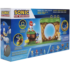 SONIC THE HEDGEHOG Green Hill Zone Playset with Sonic Figure