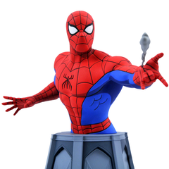 MARVEL: Spider-Man Animated Resin Bust