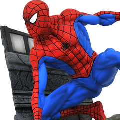 MARVEL COMIC GALLERY: Spider-Man Webbing PVC Diorama