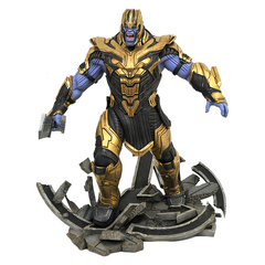 MARVEL MOVIE MILESTONES: AVENGERS ENDGAME Armored Thanos Resin Statue