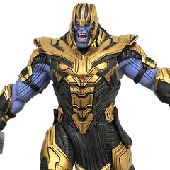 MARVEL MOVIE MILESTONES: AVENGERS ENDGAME Armored Thanos Resin Statue