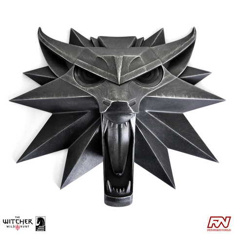 THE WITCHER 3 - WILD HUNT Wolf Wall Sculpture