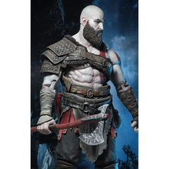 GOD OF WAR (2018): Kratos 1/4 Scale Action Figure